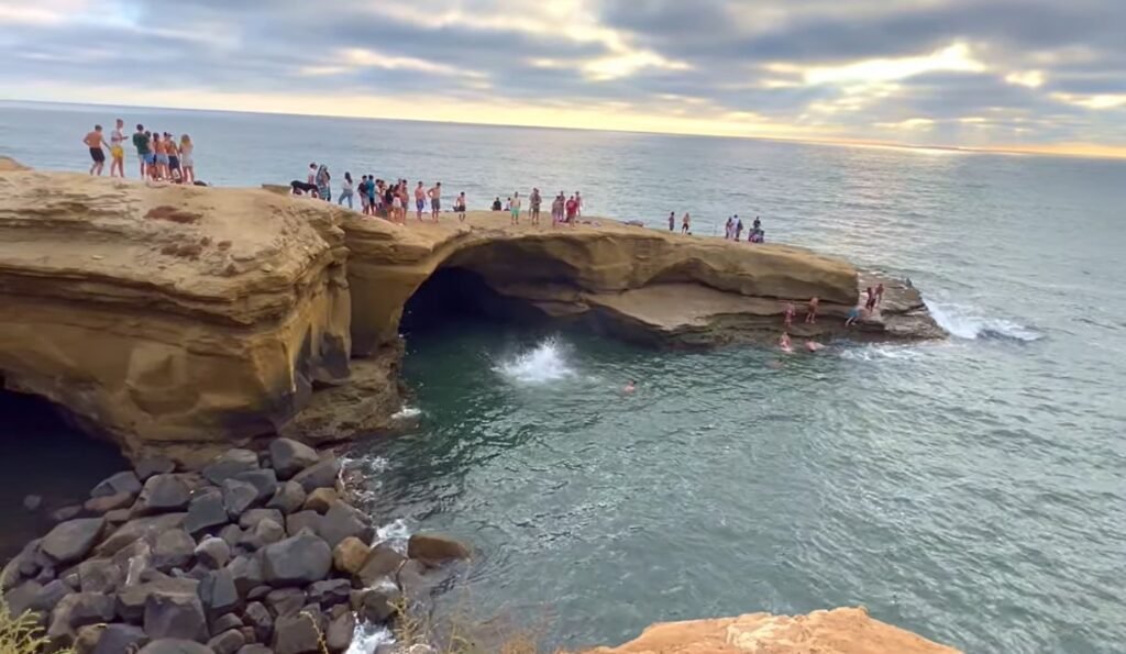 Go Cliff Jumping At Sunset Cliffs