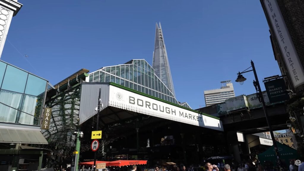 Share Amazing Street Food at Borough Market