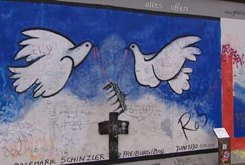 Walk Along the Berlin Wall at the East Side Gallery